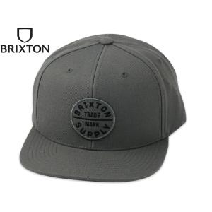 BRIXTON ブリクストン OATH 3 CAP CHARCOAL/CHARCOAL キャップ チャコール/チャコール 21393｜stream-hat