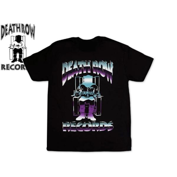 THREADS ON DEMAND Death Row Records CHROME T-SHIRT...