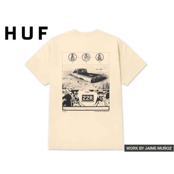 HUF×JAIME MU〓OZ ハフ×ハイメ・ミュノス DIAGRAM DRAWING 1 T-SH...