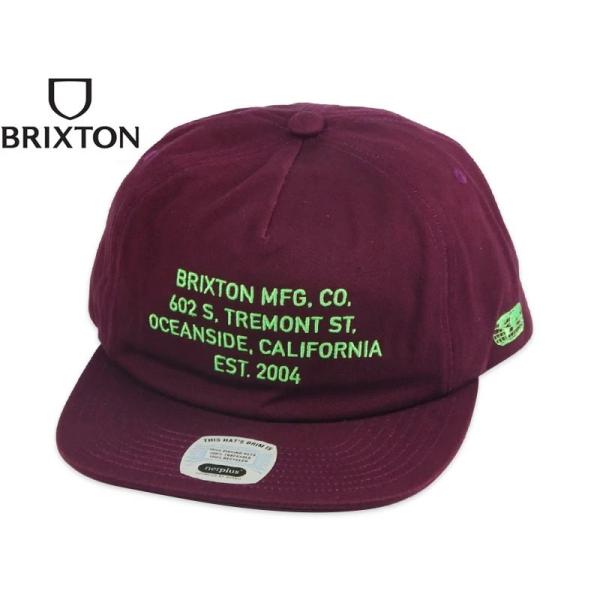 BRIXTON ブリクストン UNION II NETPLUS MP SNAPBACK PORT キ...