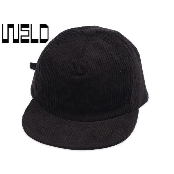 WELD ウェルド CORDUROY FIELD TRIP CAP BLACK コーデュロイキャップ...