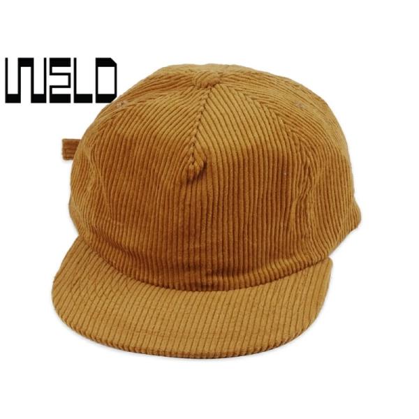 WELD ウェルド CORDUROY FIELD TRIP CAP CAMEL コーデュロイキャップ...