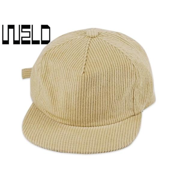 WELD ウェルド CORDUROY FIELD TRIP CAP EGGSHELL コーデュロイキ...