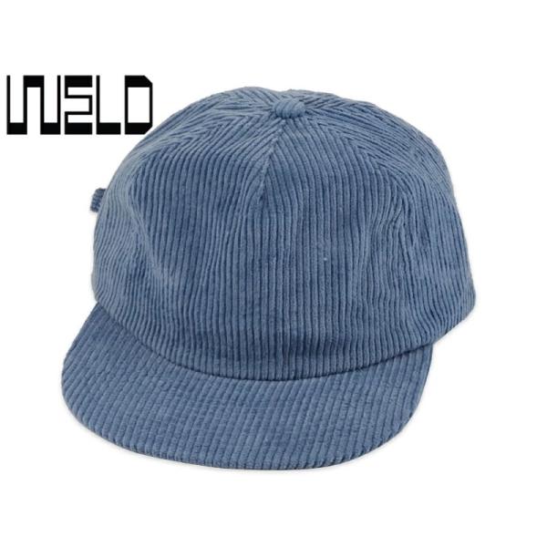 WELD ウェルド CORDUROY FIELD TRIP CAP SLATE BLUE コーデュロ...