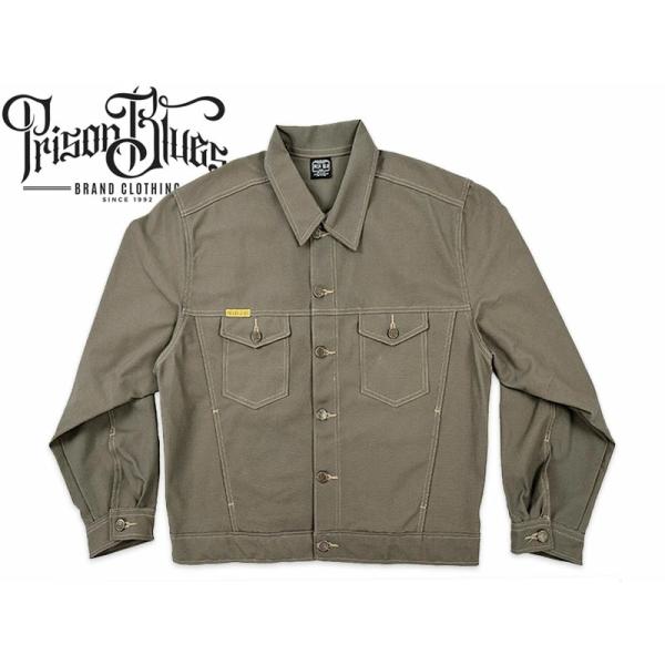 PRISON BLUES プリズンブルース WESTERN JACKET UNLINED RIGID...