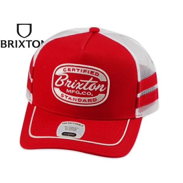 BRIXTON ブリクストン COPLEY NP HP TRUCKER MESHCAP RED/WH...