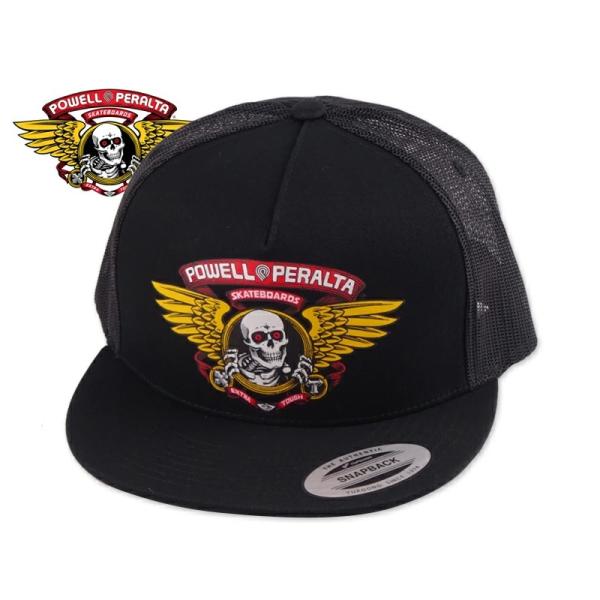 POWELL PERALTA パウエル・ペラルタ WINGED RIPPER TRUCKER CAP...
