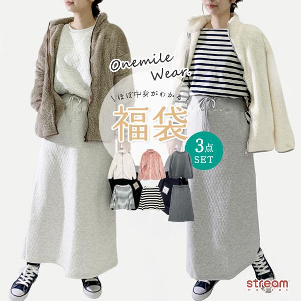 福袋 2025 レディース 服 3点セット 30代 40代 50代 おしゃれ スウェット トップス ...