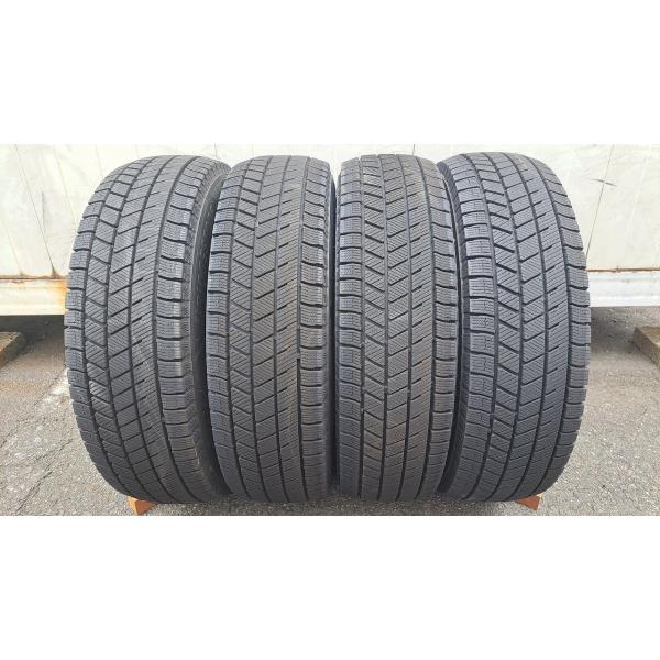 中古スタッドレス新品ホイールセット ブリヂストン VRX3 185/70R14 4本 ノート/フリー...