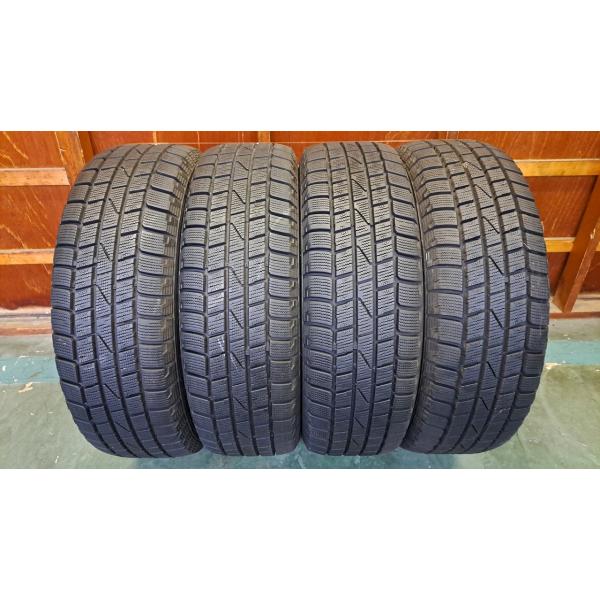 中古スタッドレス新品ホイールセット ハンコック W606 175/65R15 4本 コンパクトカーな...