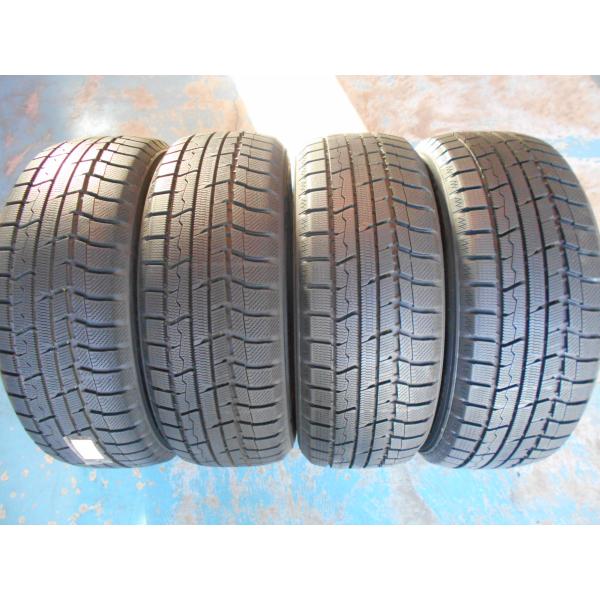 中古スタッドレス新品ホイールセット トーヨー トランパスTX 215/55R18 4本 CX-30・...