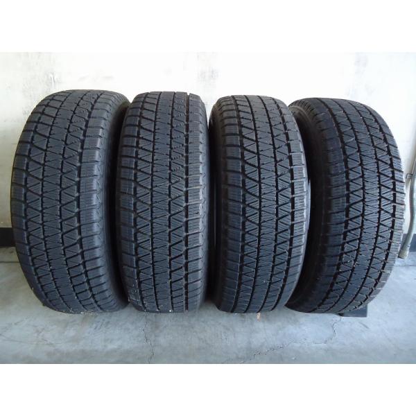 中古スタッドレス新品ホイールセット ブリヂストン DM-V3 スタッドレスタイヤ 225/60R18...