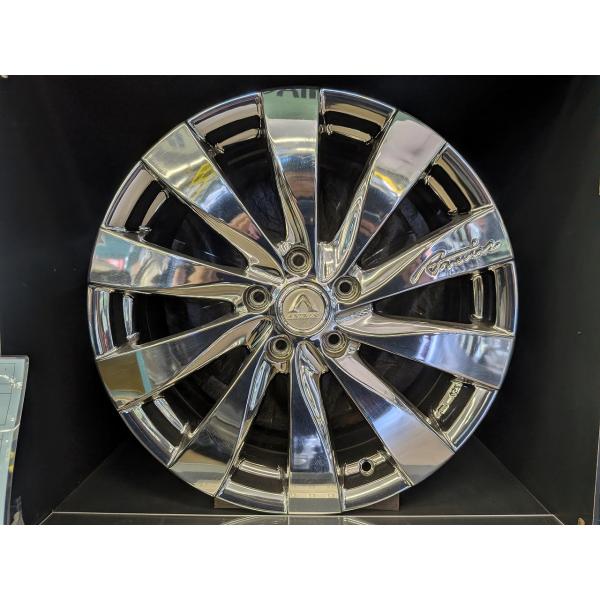 新品スタッドレス中古ホイール4本セット ANEVIAS 225/50R18 グリップマックス アイス...