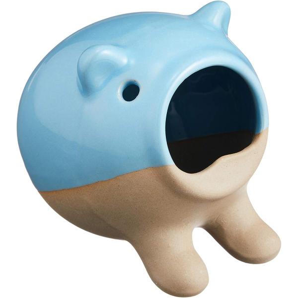 三晃商会　素焼きの爪とぎ　砂浴びハウス　ミニハムスター　ドワーフ　ケージ　陶器製　ハウス　砂浴び