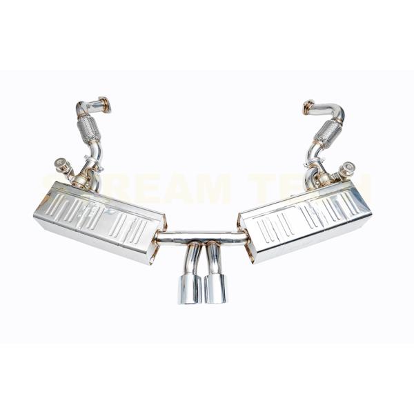 iPE イノテック PORSCHE 987 ボクスター ケイマン 後期用 可変バルブ マフラー ステ...