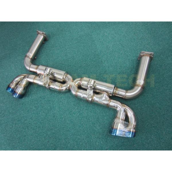 iPE イノテック PORSCHE 996 ターボ ターボ S用 可変バルブ マフラー ステンレス製...