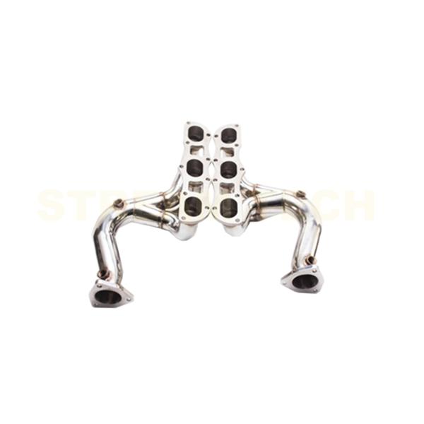 iPE イノテック PORSCHE 997 カレラ 後期 NA 3.6L 3.8L用 エキマニ ステ...