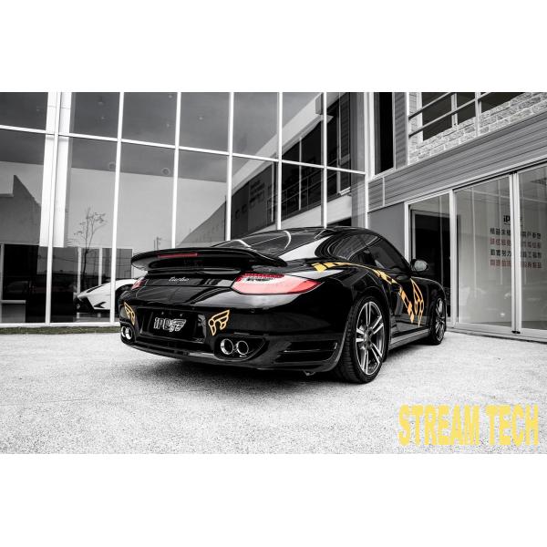 iPE イノテック PORSCHE 997 ターボ 後期用 可変バルブ マフラー フルシステム ステ...