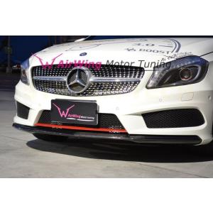 BENZ メルセデス ベンツ W176 A45 AMG 前期用 AMGタイプ カーボン フロントスポ...