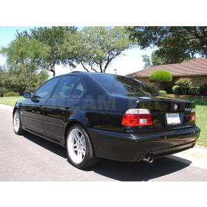 BMW E39 5シリーズ Mスポーツ用 カーボン リアディフューザー 2本出し リアアンダースポイ...