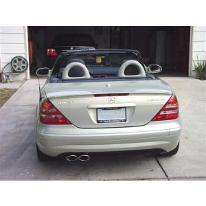 BENZ メルセデス ベンツ R230 SL用 SL65 AMGタイプ トランクスポイラー