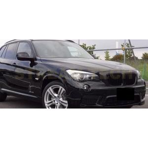 BMW E84 X1用 ブラック キドニーグリル センターグリル フロントグリル ラジエターグリル ...
