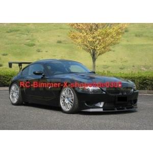 BMW E85 E86 Z4用 ブラック キドニーグリル フロントグリル センター