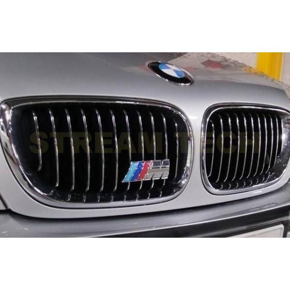 BMW E46 3シリーズ 前期 セダン ワゴン用 クローム キドニーグリル センターグリル フロン...