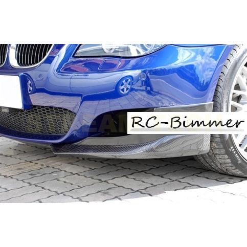 BMW E60 M5 セダン用 ACSスタイル カーボン フロントスプリッター タイプ2 フロントリ...