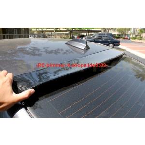 BMW E90 3シリーズ セダン用 Hamスタイル カーボン ルーフスポイラー リアルーフ カーボ...