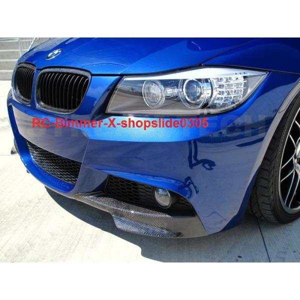 BMW E90 E91 3シリーズ 後期 LCI用 リアルカーボン キドニーグリル フロントグリル ...