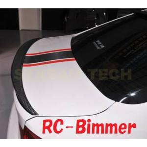 BMW F30 3シリーズ セダン用 Mパフォーマンスタイプ カーボン トランクスポイラー リアスポ...