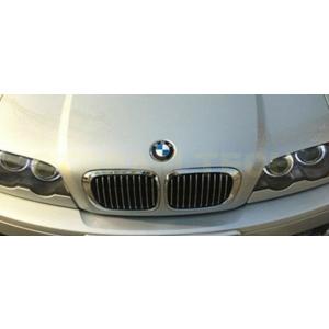 BMW E46 3シリーズ 後期 LCI クーペ カブリオレ用 クローム キドニーグリル センターグ...