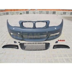 BMW E82 1シリーズ用 Mスポーツタイプ フロントバンパー PPウレタン製 フロントエアロ エ...