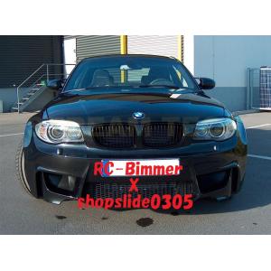 スポーティ全開♪ BMW カーボン ルック フロントバンパー リップ 
