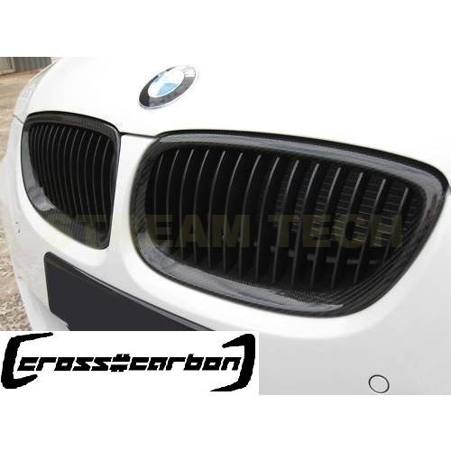 BMW E92 E93 3シリーズ 後期 LCI用 リアルカーボン キドニーグリル フロントグリル ...