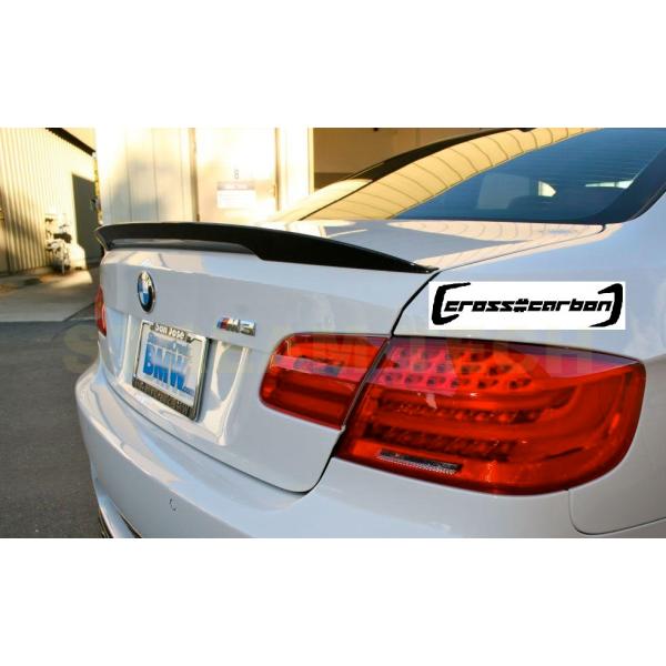 BMW E92 3シリーズ M3 クーペ用 パフォーマンスタイプ カーボン トランクスポイラー リア...
