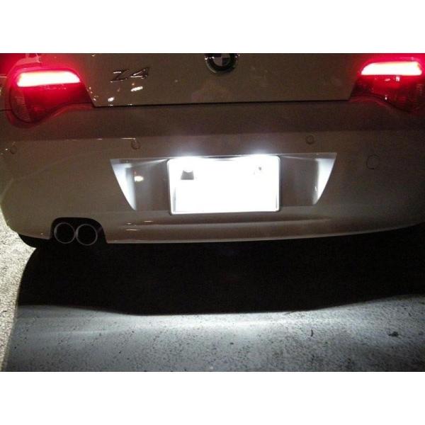 BMW E46 3シリーズ セダン ワゴン 前期用 36連 SMD LED ライセンスライト プレー...
