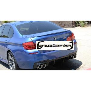BMW F10 5シリーズ セダン用 M5タイプ カーボン トランクスポイラー リアスポイラー リアウイング チンスポイラー カーボンスポイラー 綾織カーボン M5 人気商品｜streamtech