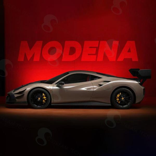 ◆Ferrari 488 GTB / SPIDER 用チャレンジ・エボリューションシリーズカーボンエ...