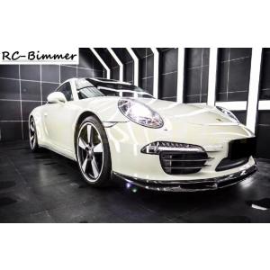 PORSCHE ポルシェ 991 カレラ 前期用 VRSタイプ フロントスポイラー 2種類有 FRP...