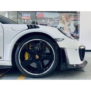 PORSCHE ポルシェ 991 カレラ用 GT2 RSタイプ スリットダクト入り サイドフェンダー...