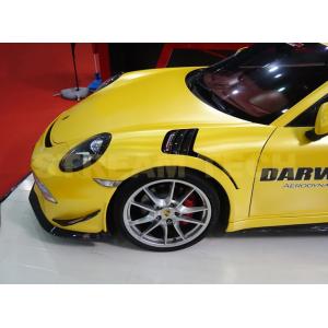 PORSCHE ポルシェ 991 カレラ用 GT3 RSタイプ スリットダクト入り サイドフェンダー...