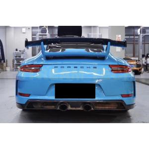 PORSCHE ポルシェ 991.2 カレラ 後期用 GT3 3.8スタイル GTウイング 3種類有 リアウイング カーボンウイング FRP カーボン Porsche 911 991 Carrera S 4S｜streamtech