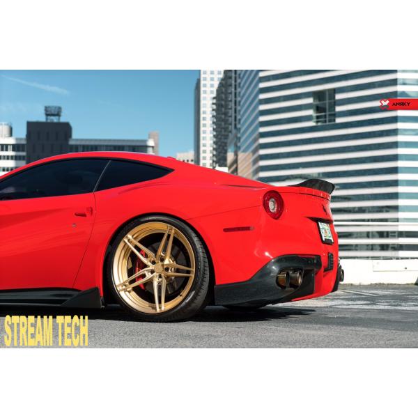 iPE イノテック Ferrari F12 ベルリネッタ用 Xパイプ ステンレス製 チタン製 ミッド...