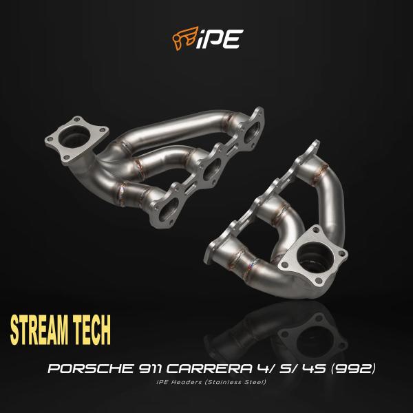 iPE イノテック PORSCHE 992 カレラ用 エキマニ ステンレス製 ポルシェ 911 99...