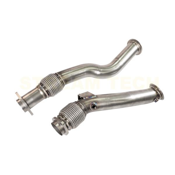 iPE イノテック BMW F97 X3M F98 X4M 前期用 ダウンパイプ ステンレス製 触媒...