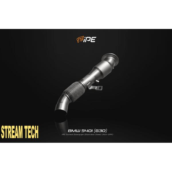 iPE イノテック BMW G30 G31 5シリーズ 540i用 ダウンパイプ ステンレス製 触媒...