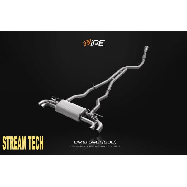 iPE イノテック BMW G30 G31 5シリーズ 540i用 可変バルブ マフラー フルシステ...