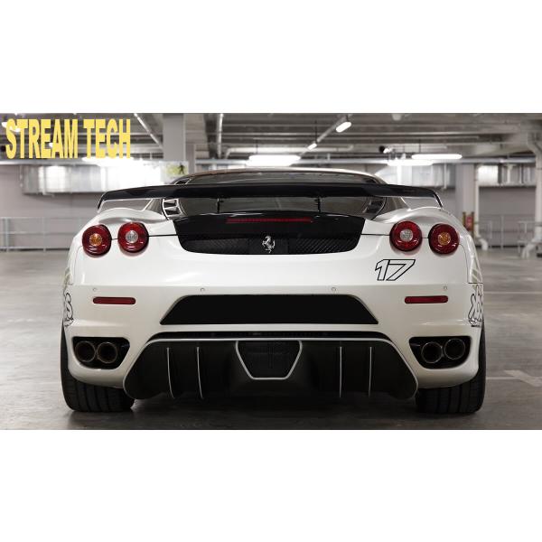 iPE イノテック Ferrari F430用 可変バルブ マフラー ステンレス製 テールエンド フ...